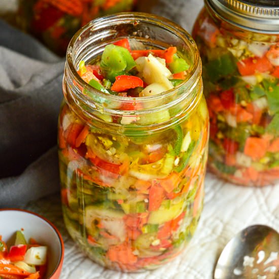 Italian Giardiniera (Chicago Style) - Recipe photo by thisishowicook