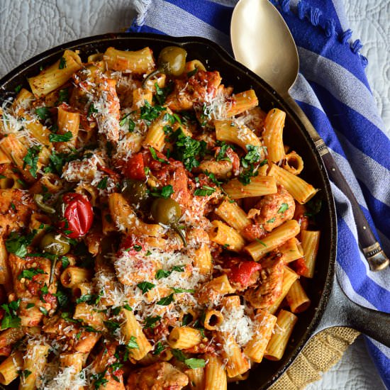 Chicken Riggies Pasta - Recipe photo by thisishowicook