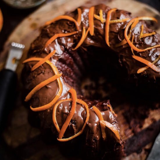 Chocolate Orange Cake - Recipe photo by tiffinandteaofficial