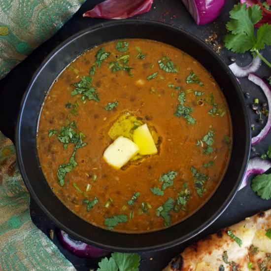 Maa ki Dal – Black Lentil Soup - Recipe photo by Oh My Veg