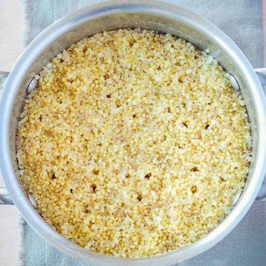 LEARN HOW TO EASILY COOK QUINOA - Recipe photo by FOOD HEAL