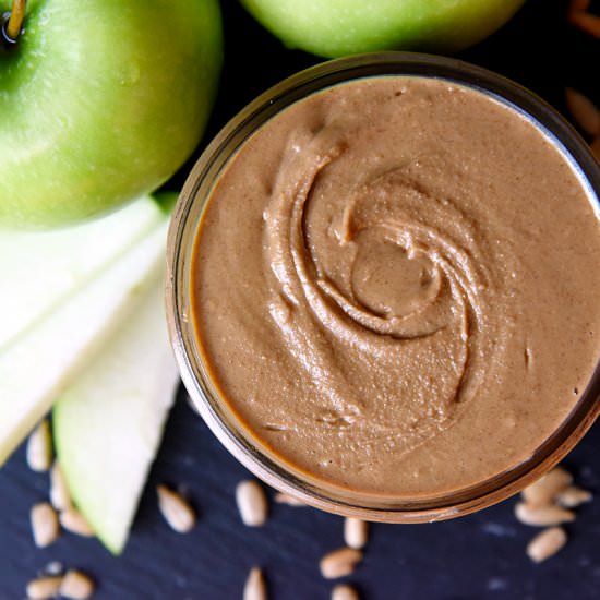 BEST HOMEMADE SUNFLOWER SEED BUTTER - Recipe photo by WhiskingMama