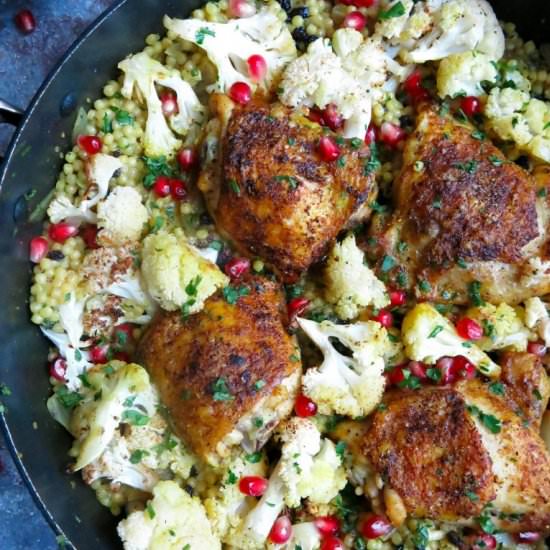 Curried Chicken and Couscous - Recipe photo by olivesandlamb