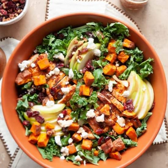 Fall Harvest Salad - Recipe photo by erinliveswhole