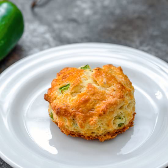 Jalapeño Cheddar Scones - Recipe photo by Wearenotmartha