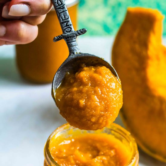 Easy Homemade. Pumpkin Puree - Recipe photo by OffTheWheatenPath