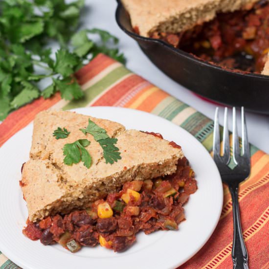 Vegan Tamale Pie - Recipe photo by aplantifulpath