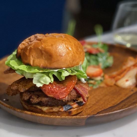 BLT Fried Soft Shell Crab Sandwich - Recipe photo by Something New For Dinner