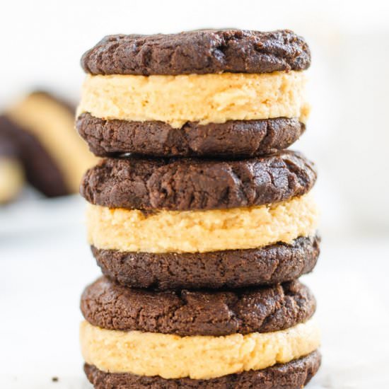 Peanut Butter Sandwich Cookies - Recipe photo by cookiedoughdiaries