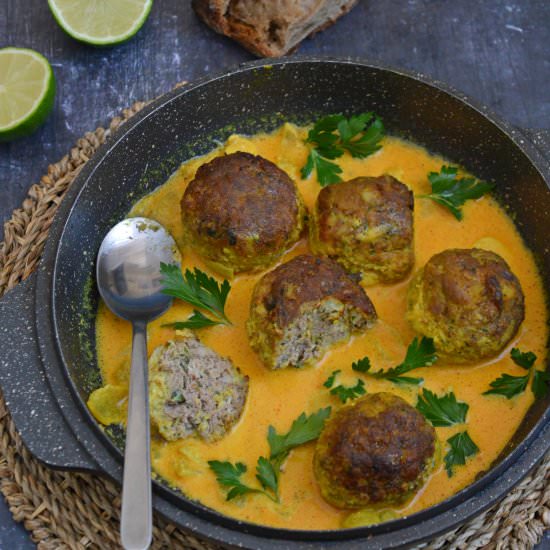 Leftover Lamb Kofta Curry - Recipe photo by Mummys FastandEasy