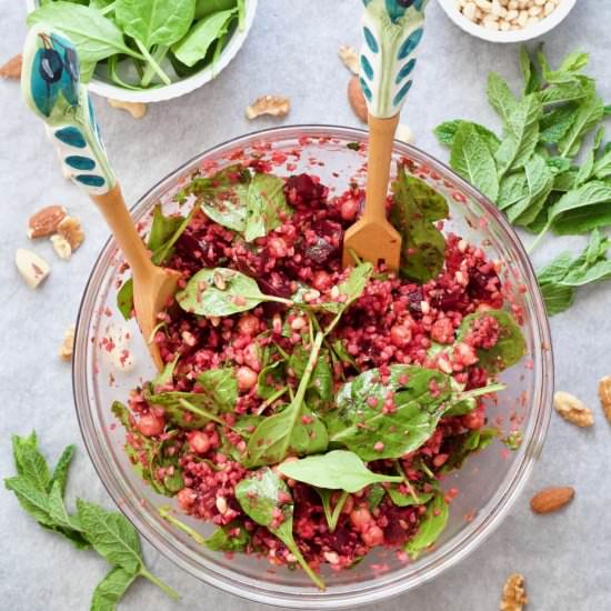 Buckwheat & Beetroot Salad - Recipe photo by joskitchenlarder