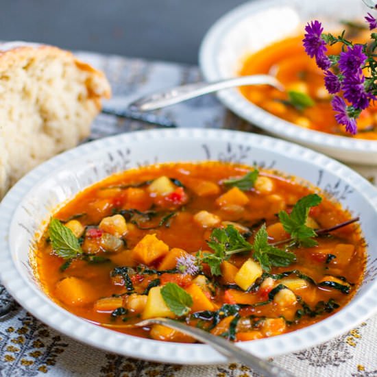 Mediterranean Gypsy Soup - Recipe photo by a zest for life