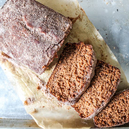 Apple Cider Doughnut Bread - Recipe photo by Allons-Eat