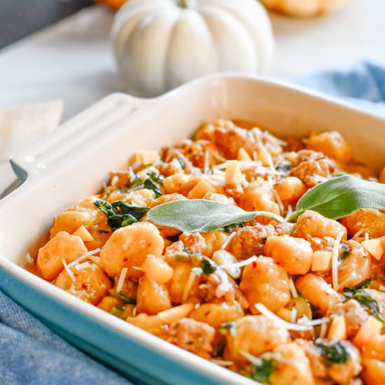 One-Pan Butternut Squash + Turkey - Recipe photo by HouseofKerrs.com