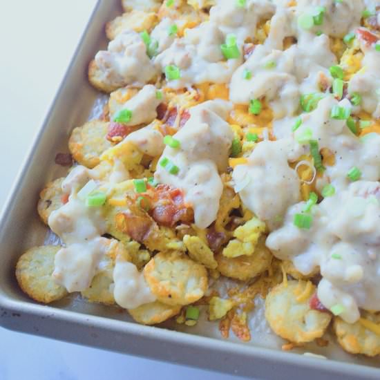Breakfast Totchos - Recipe photo by thedarlingapron