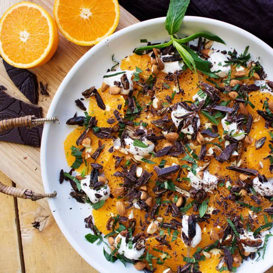Moroccan Orange Dessert - Recipe photo by dinnertwist