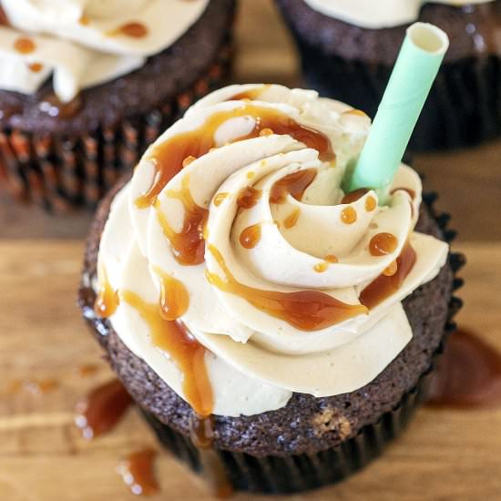 Pumpkin Spice Latte Cupcakes - Recipe photo by TheRedheadBaker