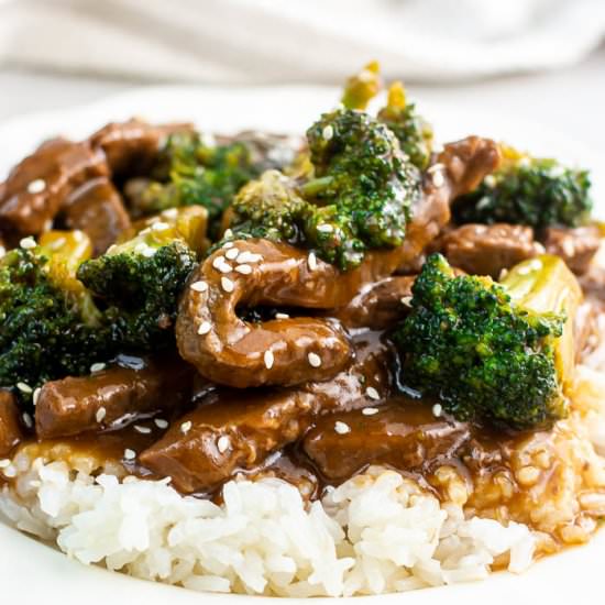 Instant Pot Beef And Broccoli - Recipe photo by Flavor Mosaic