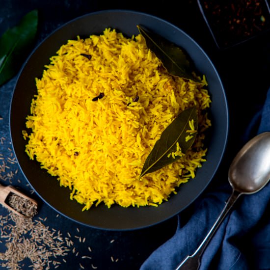 Pilau Rice Recipe - Recipe photo by KitchenSanctuary