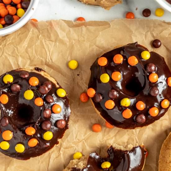 Peanut Butter Donuts - Recipe photo by parsleyandicing