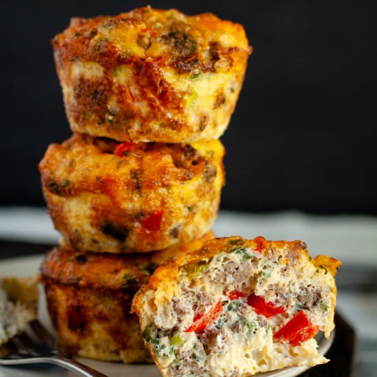 Muffin Tin Egg Bites - Recipe photo by mountainberry_eats