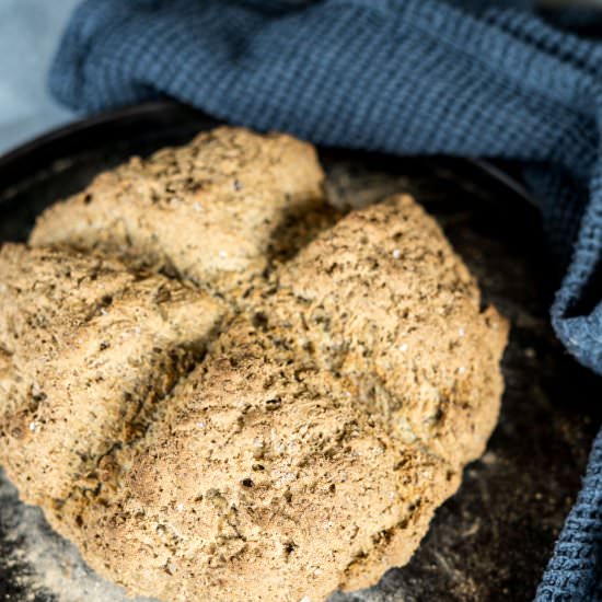 Vegan Soda Bread - Recipe photo by Sixhungryfeet