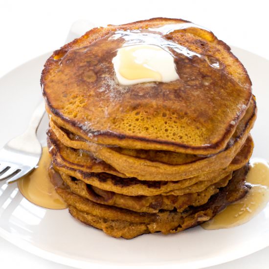 Pumpkin Pancakes - Recipe photo by ChefSavvy