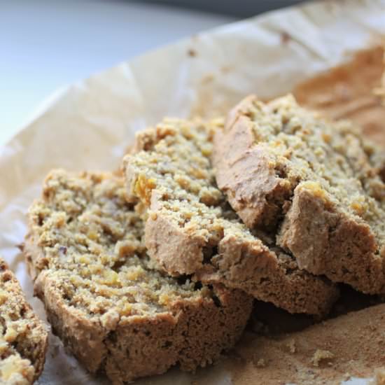 GF Vegan Pumpkin Loaf - Recipe photo by GlowSteady