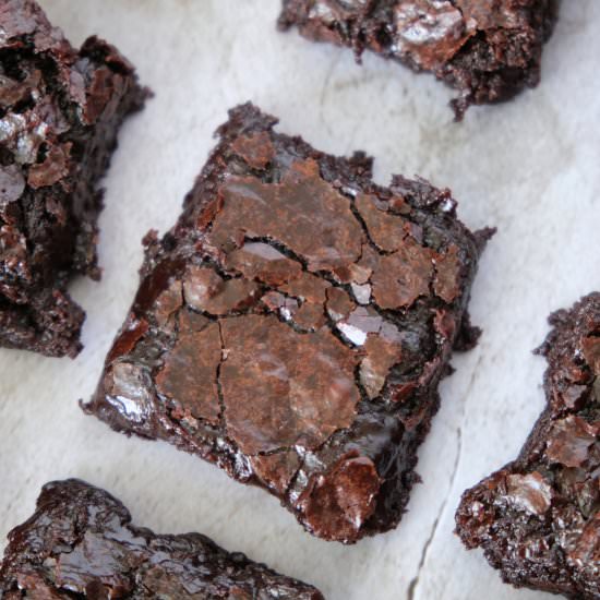 Chewy, Fudgy Vegan Brownies - Recipe photo by stephsunshine