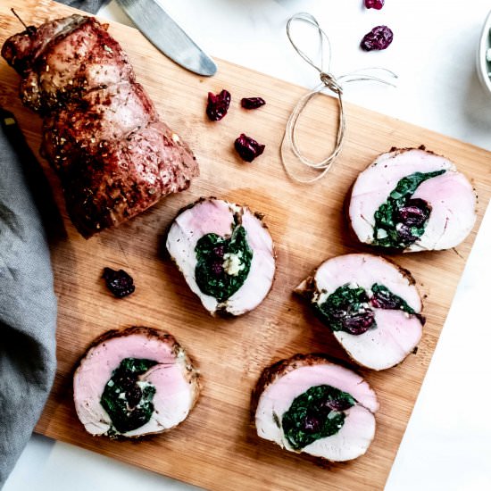 stuffed pork tenderloin - Recipe photo by whisked away kitchen
