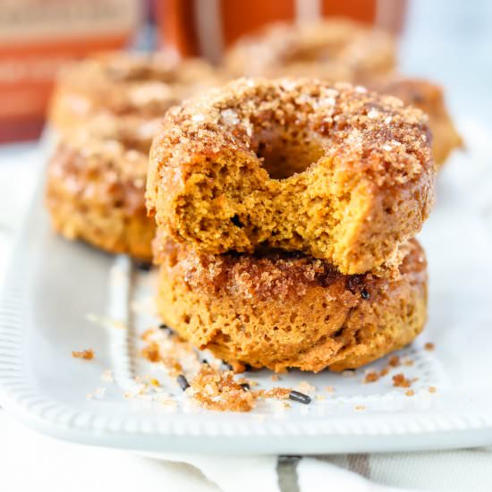 The Best and Easiest Pumpkin Donuts - Recipe photo by Honestfoodie_blog