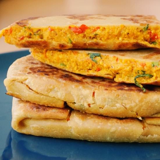 Mughlai paratha recipe - Recipe photo by Flavours on Plate