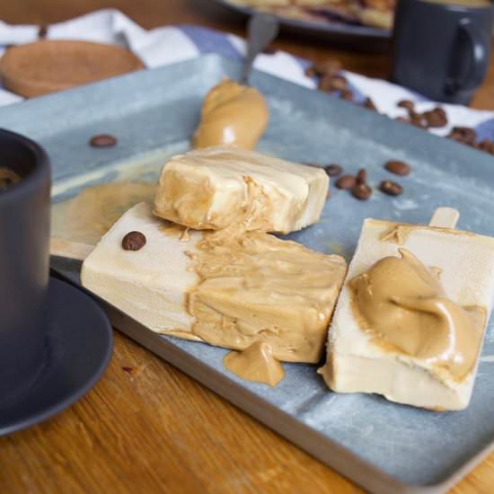 Dalgona Coffee Popsicles - Recipe photo by gourmandelle