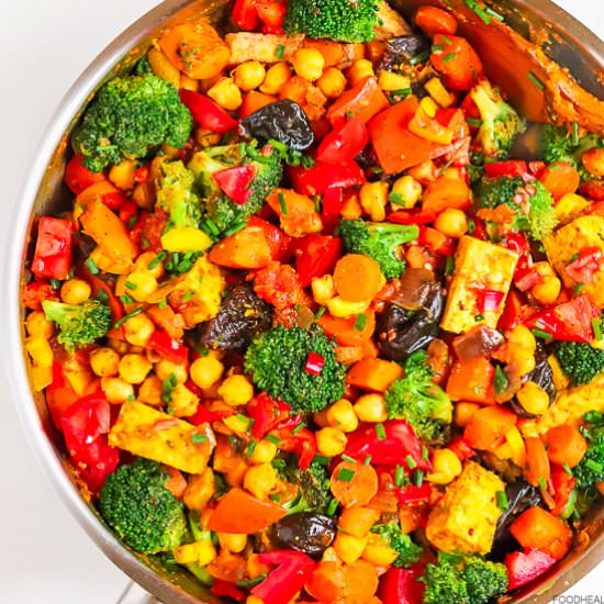 EASY PUMPKIN DINNER - Recipe photo by FOOD HEAL