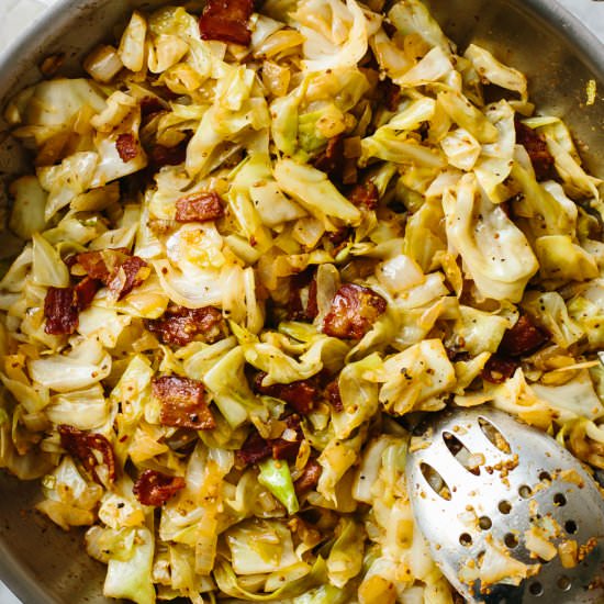 Fried Cabbage - Recipe photo by Downshiftology