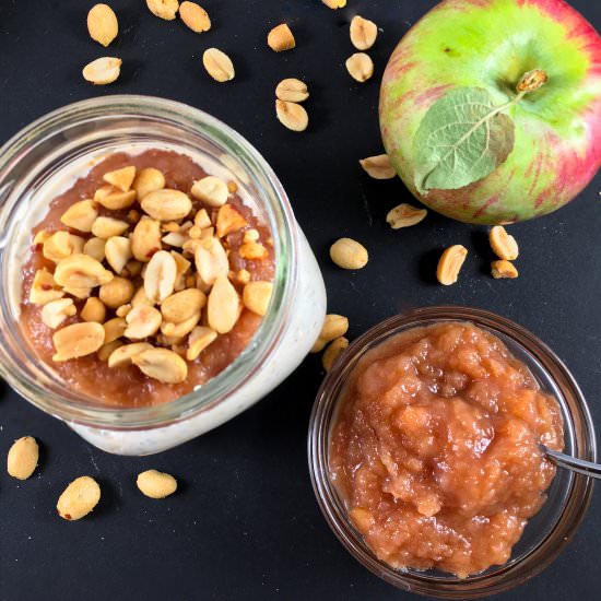 Applesauce Overnight Oats - Recipe photo by summeryule.com