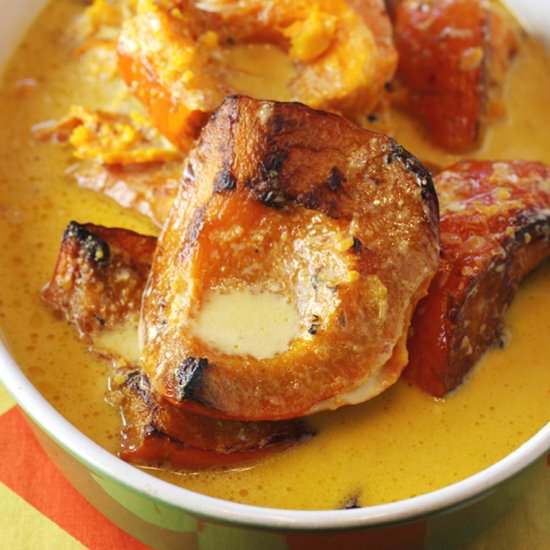 Pumpkin, Mustard, Cream - Recipe photo by Food Gal