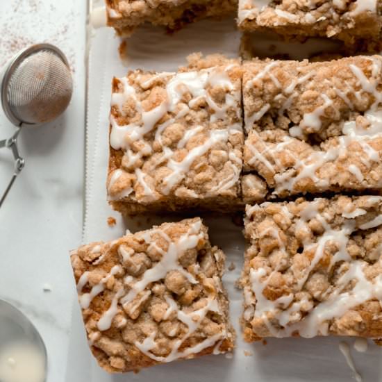 Apple Cider Coffee Cake - Recipe photo by parsleyandicing