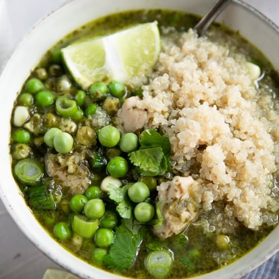 Aguadito de Pollo - Recipe photo by theforkedspoon