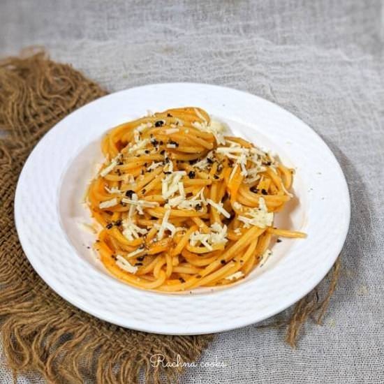 Creamy Pumpkin Pasta - Recipe photo by rparm