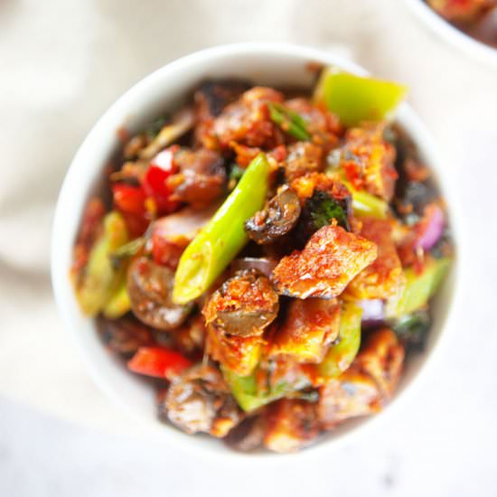 Gizdodo, a Nigerian appetiser - Recipe photo by plantfoodfederation