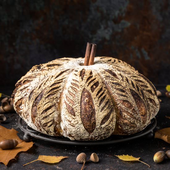 Pumpkin Sourdough Bread - Recipe photo by denisav
