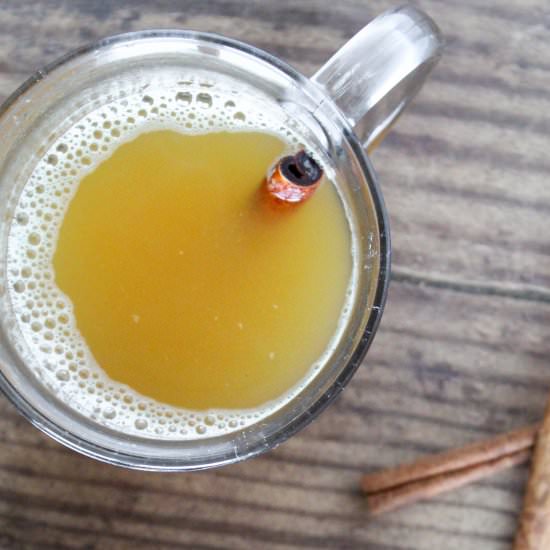 Bourbon Apple Cider Cocktail - Recipe photo by SaporitoKitchen