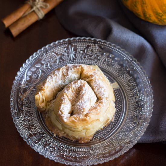 Greek Pumpkin Hand Pies - Recipe photo by PastryWishes