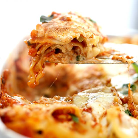 Vegetable Lasagna - Recipe photo by Delightful Mom Food