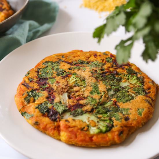 Moonglet (Vegan Indian Omelette) - Recipe photo by cookingwithparita