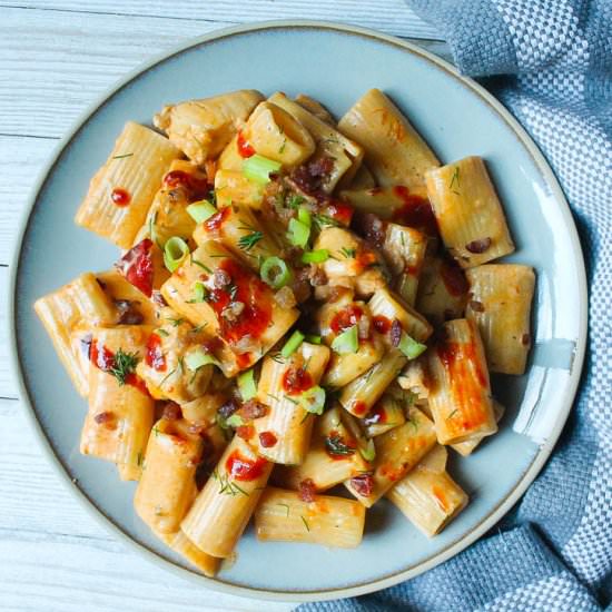 Instant Pot Ranch Chicken Pasta - Recipe photo by blessthismeal