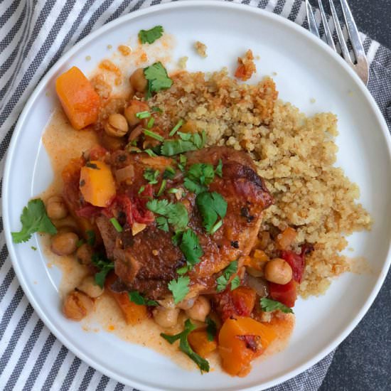 Moroccan Chicken Stew - Recipe photo by Mintykitchen