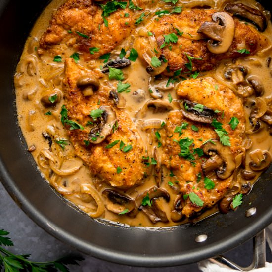 Chicken Marsala - Recipe photo by KitchenSanctuary