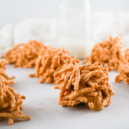 Butterscotch Haystacks - Recipe photo by lifebeginswithdessert